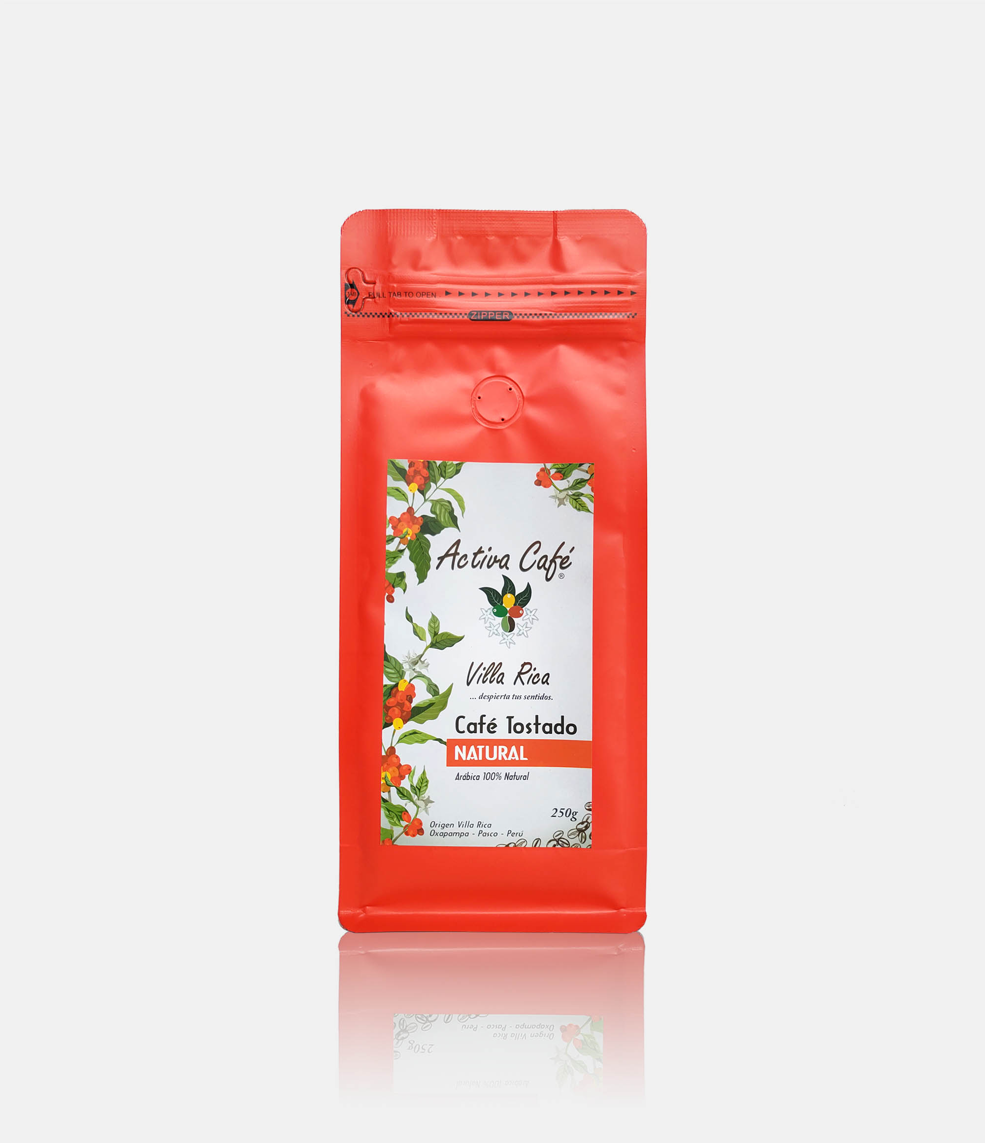 ☕ Café de Especialidad Grano – Proceso Natural – 250 g – Activa Café Villa  Rica 